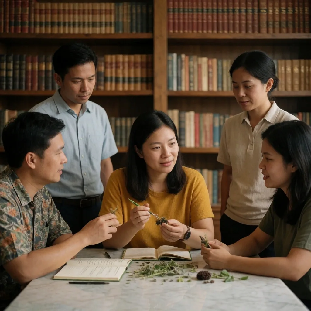 VitaManIndo wellness research team at work